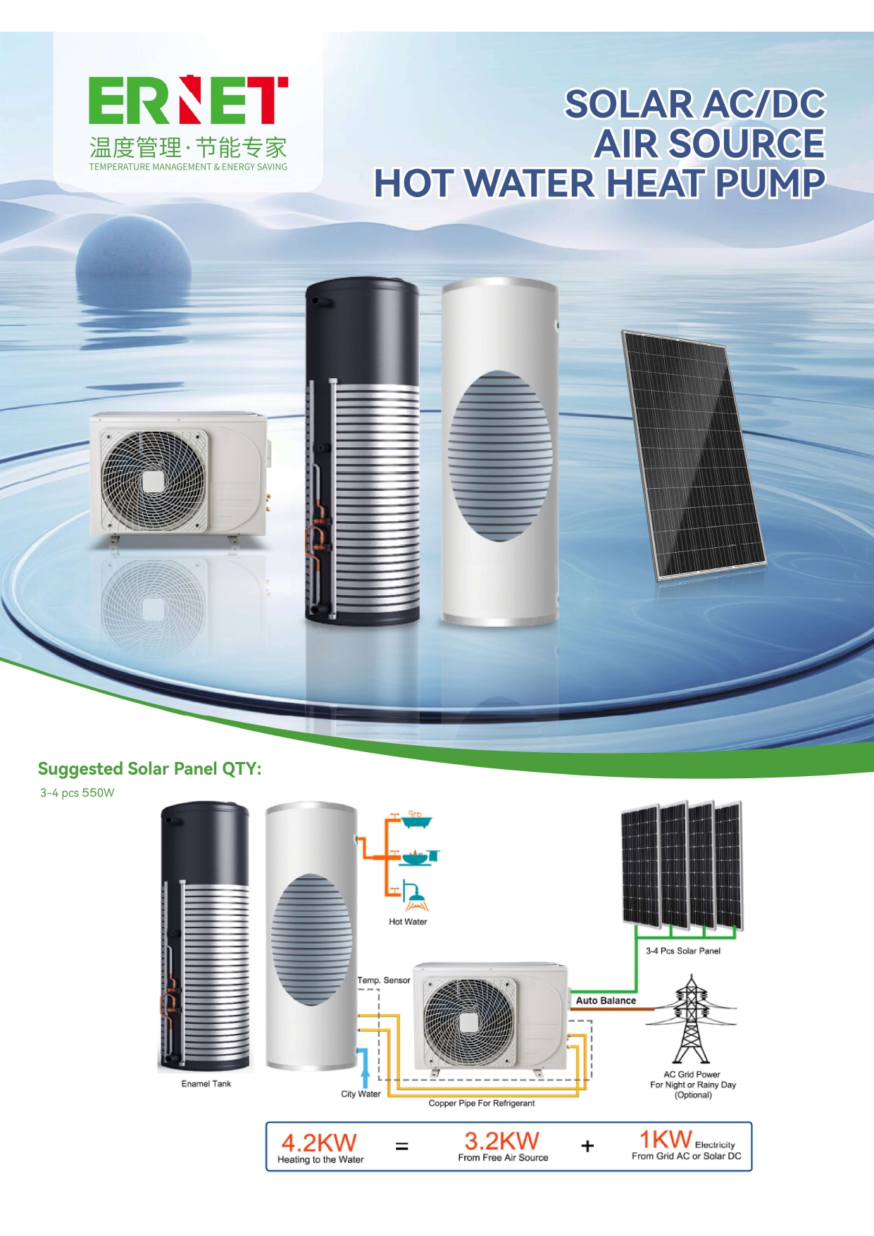 Renewable Heating Systems (Solar Heat Pump Water Heater)