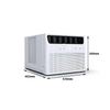 ACDC Hybrid Solar Window AC