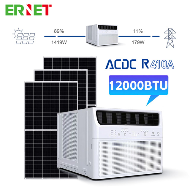 ACDC Hybrid Solar Window Type