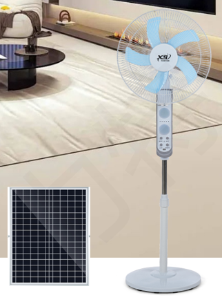Solar Floor Fan (AC/DC)